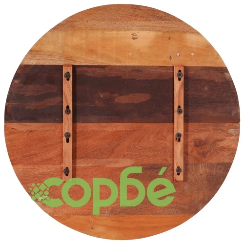 Плот за маса, 80x(2,5-2,7) см, регенерирано дърво масив ➤ топ цена ➤ sorbe.bg