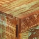 Ръчно резбован бюфет 55x30x75 см масивно регенерирано дърво