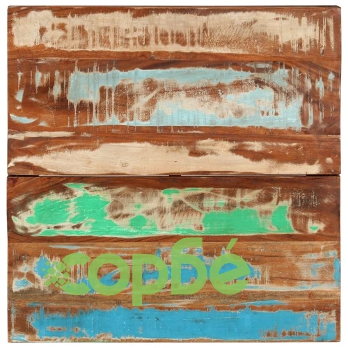 Маса за кафе, 68x68x41 см, регенерирано дърво масив ➤ топ цена ➤ sorbe.bg