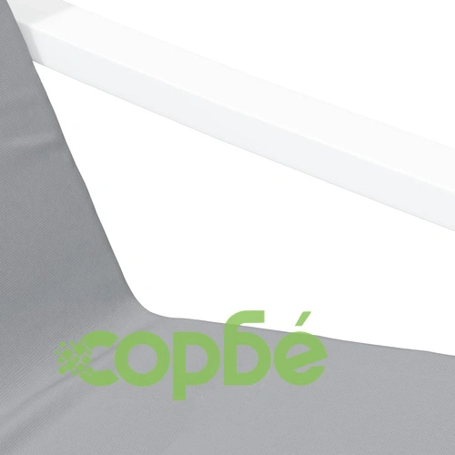 Релакс стол, светлосив, текстил ➤ топ цена ➤ sorbe.bg