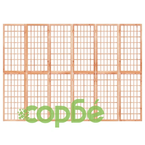 Параван за стая, 6 панела, в японски стил, 240x170 cм ➤ топ цена ➤ sorbe.bg
