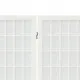 Параван за стая, 3 панела, в японски стил, 120x170 cм, бял