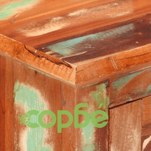 Бюфет с 2 врати 55x30x70 см масивно регенерирано дърво ➤ топ цена ➤ sorbe.bg