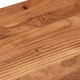 Трапезна пейка 110x40x46 см масивно дърво акация и стомана