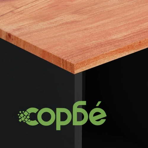 Сайдборд с 2 врати, 80x33x75 см, акациево дърво масив ➤ топ цена ➤ sorbe.bg