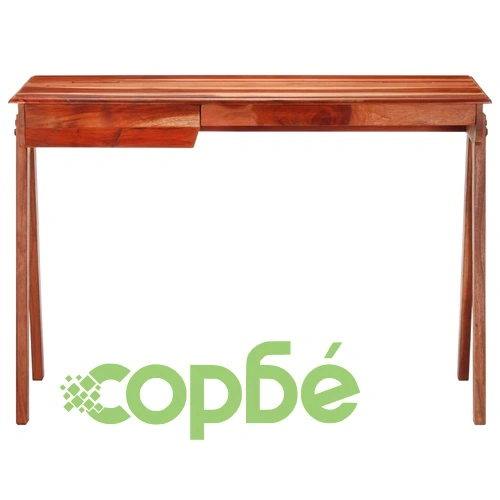 Писалище с чекмедже 110x50x77 см масивна акация ➤ топ цена ➤ sorbe.bg