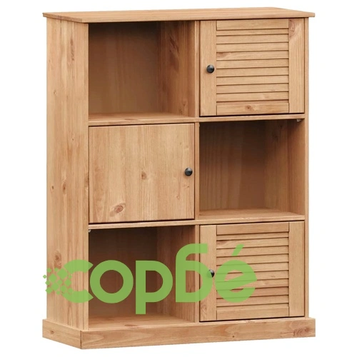 Етажерка за книги VIGO 90x35x114,5 см бор масив ➤ топ цена ➤ sorbe.bg