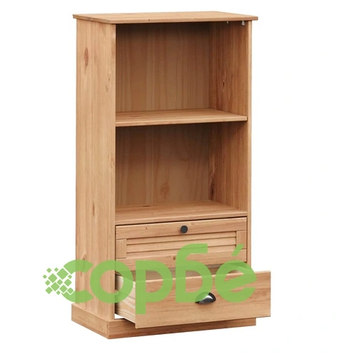 Етажерка за книги VIGO 60x35x114,5 см бор масив ➤ топ цена ➤ sorbe.bg