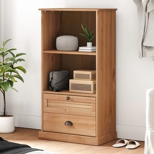 Етажерка за книги VIGO 60x35x114,5 см бор масив