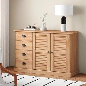 Сайдборд с чекмеджета VIGO, 113x40x75 см, бор масив