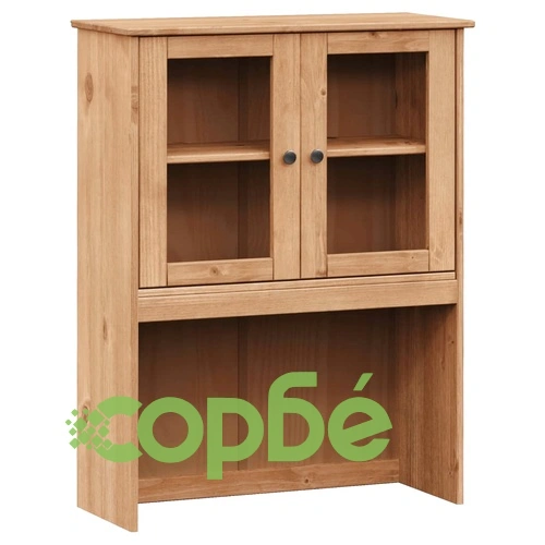Надстройка за бюфет VIGO, 78x30x100 см, бор масив ➤ топ цена ➤ sorbe.bg