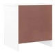 Нощно шкафче бяло ALTA 41x35x41 см бор масив