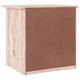 Нощно шкафче ALTA 41x35x41 см бор масив