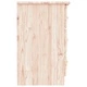 Нощно шкафче ALTA 41x35x55,5 см бор масив