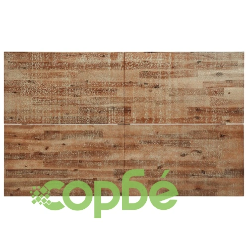 Трапезна маса, 150x90x75 см, акация масив ➤ топ цена ➤ sorbe.bg