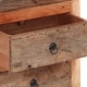 Страничен шкаф 55x33x75 см масивна акация