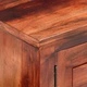 ТВ шкаф с вратички 112x30x40 см масивно акациево дърво
