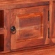 ТВ шкаф с вратички 112x30x40 см масивно акациево дърво