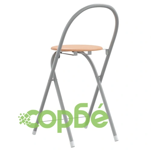 Бар комплект, 3 части, сиво и кафяво, инженерно дърво и желязо ➤ топ цена ➤ sorbe.bg