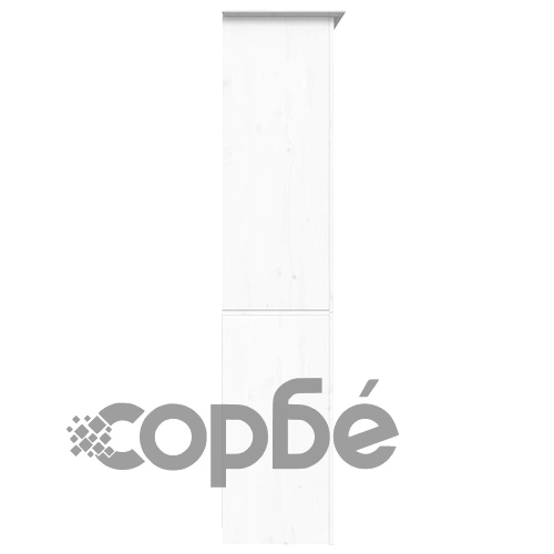 Етажерка за книги BODO бяла 82x40x173 см бор масив ➤ топ цена ➤ sorbe.bg