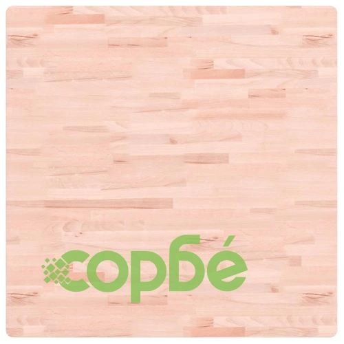 Плот за маса 90x90x1,5 см квадратен масивен бук ➤ топ цена ➤ sorbe.bg