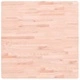 Плот за маса 80x80x2,5 см квадратен масивен бук