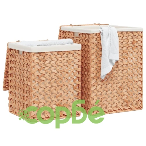 Кошове за пране, 2 бр, воден хиацинт ➤ топ цена ➤ sorbe.bg