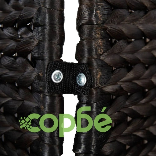 Разделител за стая, 4 панела, черен, 163x180 см воден хиацинт ➤ топ цена ➤ sorbe.bg