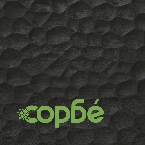 Нощно шкафче, черно, 40x33x46 см, мангово дърво масив ➤ топ цена ➤ sorbe.bg