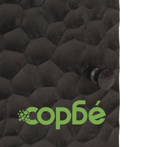 Нощно шкафче, черно, 50x33x60 см, мангово дърво масив ➤ топ цена ➤ sorbe.bg