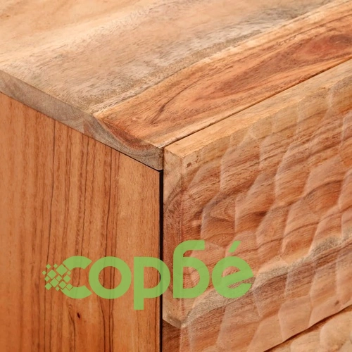 Нощно шкафче 40x33x46 см масивна акация ➤ топ цена ➤ sorbe.bg