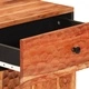 Нощно шкафче 50x33x60 см акация масив