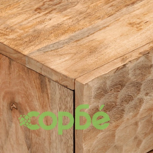 Нощно шкафче 50x33x60 см мангово дърво масив ➤ топ цена ➤ sorbe.bg
