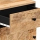 Нощно шкафче 50x33x60 см мангово дърво масив