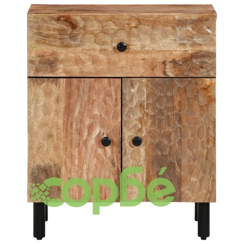 Нощно шкафче 50x33x60 см мангово дърво масив ➤ топ цена ➤ sorbe.bg