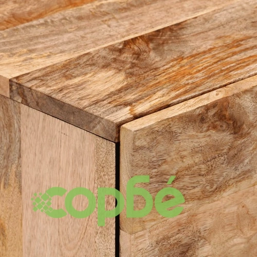 Нощно шкафче 50x33x60 см мангово дърво масив ➤ топ цена ➤ sorbe.bg