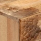 Страничен шкаф 80x33x75 см манго масивно дърво