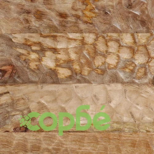 Страничен шкаф 80x33x75 см манго масивно дърво ➤ топ цена ➤ sorbe.bg