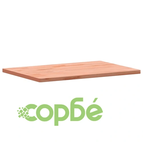 Плот за бюро, 80x55x2,5 см, масивно дърво бук ➤ топ цена ➤ sorbe.bg