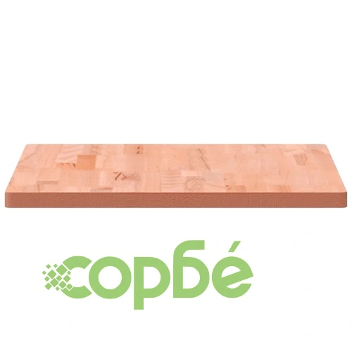 Плот за бюро, 80x55x2,5 см, масивно дърво бук ➤ топ цена ➤ sorbe.bg