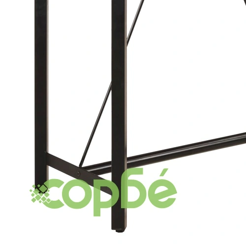 Бар маса 150x70x107 см масивно мангово дърво и желязо ➤ топ цена ➤ sorbe.bg