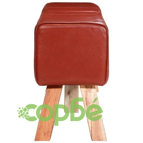 Пейка гимнастическа, кафява, 160 см, естествена кожа ➤ топ цена ➤ sorbe.bg