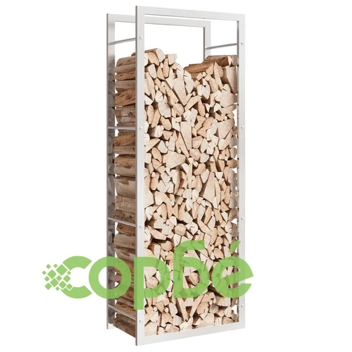 Стойка за дърва за огрев, 50x28x132 см, неръждаема стомана ➤ топ цена ➤ sorbe.bg