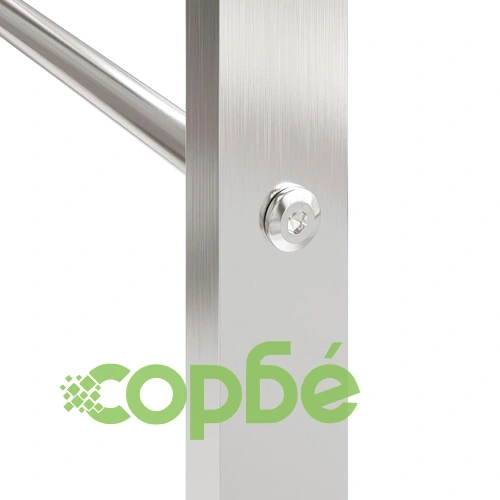 Стойка за дърва за огрев, 80x28x86 см, неръждаема стомана ➤ топ цена ➤ sorbe.bg