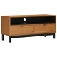 ТВ шкаф FLAM 110x40x50 см бор масив