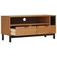 ТВ шкаф FLAM 110x40x50 см бор масив