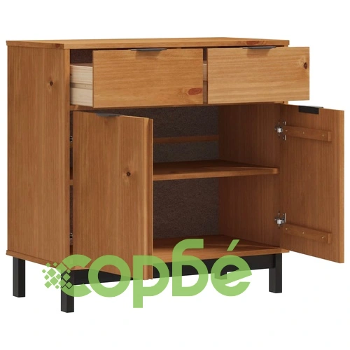 Бюфет FLAM 80x40x80 см бор масив ➤ топ цена ➤ sorbe.bg