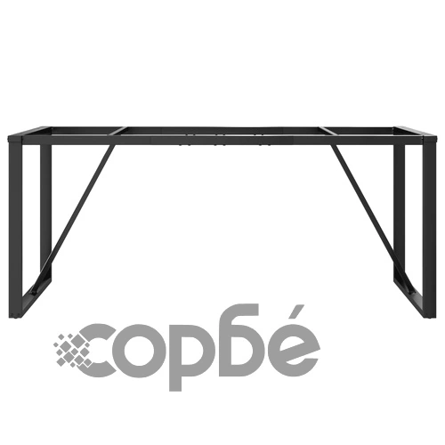 Крака за трапезна маса, O-рамка, 160x80x73 см, стомана ➤ топ цена ➤ sorbe.bg