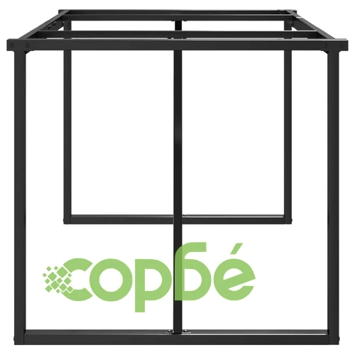 Крака за трапезна маса, O-рамка, 160x80x73 см, стомана ➤ топ цена ➤ sorbe.bg