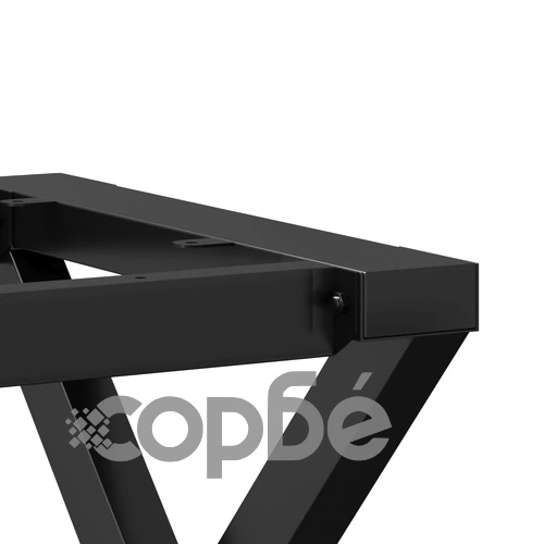 Крака за трапезна маса, X-рамка, 160x80x73 см, стомана ➤ топ цена ➤ sorbe.bg